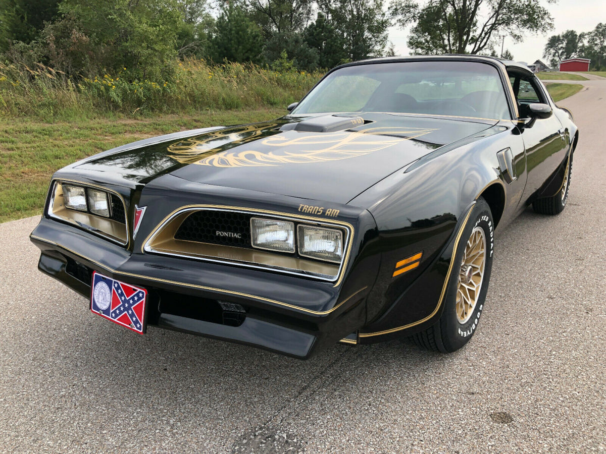 1977 Trans Am Special Edition Y82 Bandit, PHS, W72 4-Speed, 5k miles ...