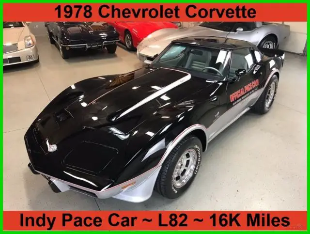 1978 Chevrolet Corvette L82 Indy 500 Pace Car 16k Miles Awesome Time