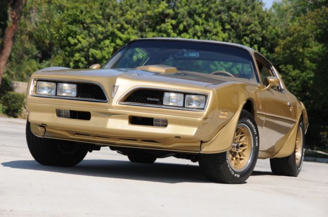 1978 Gold Special Edition (Y88) Trans Am - Classic Pontiac Trans Am ...