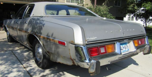 1978 Plymouth Salon 84,535 Original Miles Rust - Classic Plymouth Salon ...