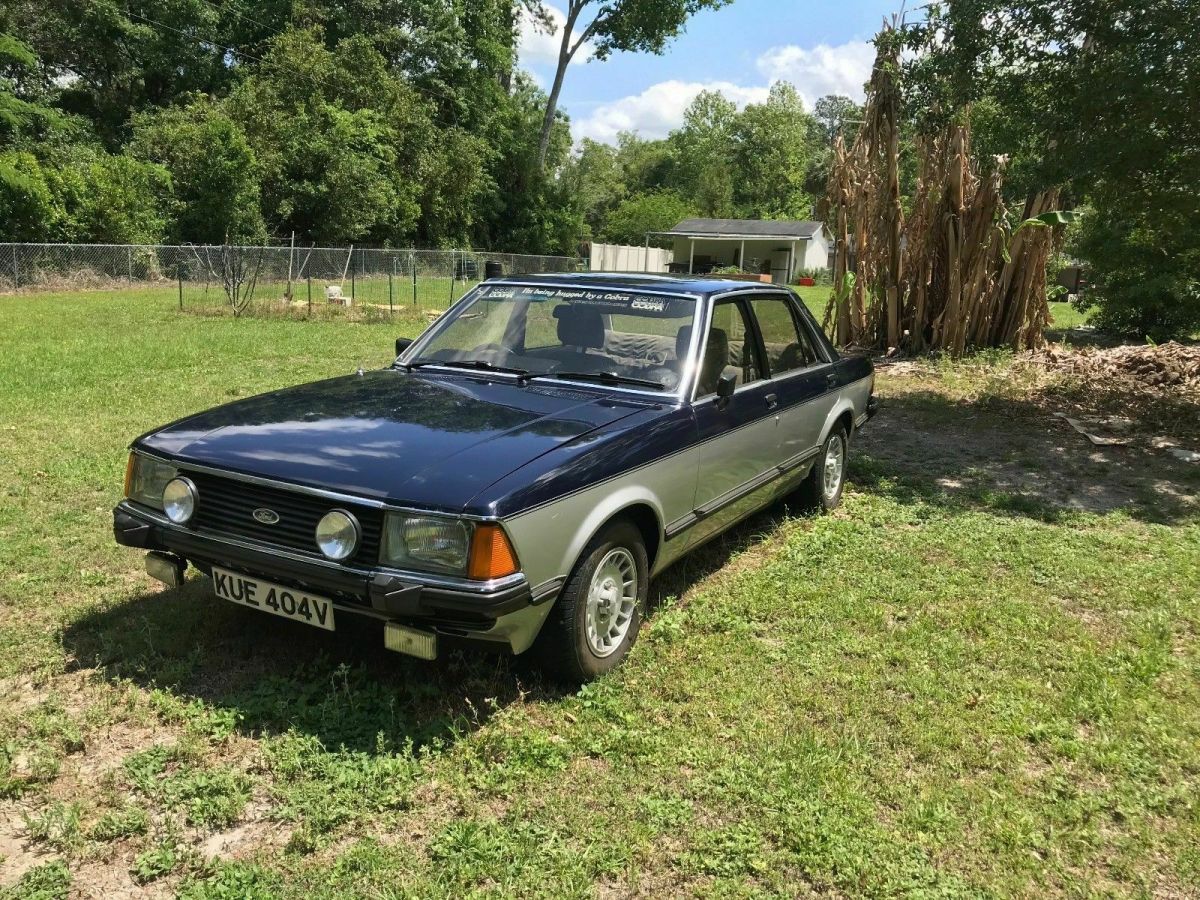 1980 FORD GRANADA GHIA British Ford V6 Auto Imported From UK Similar 