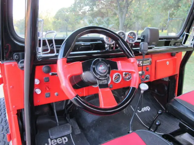 1982 Jeep CJ-7, Currie axles, 5.7 Liter EFI, 700R4 automatic, 4 wheel ...