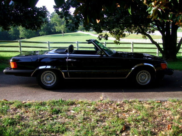 1983 Mercedes 380SL, Triple Black, Garage Kept, Amazing Condition ...