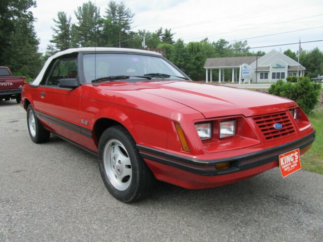 1984 FORD MUSTANG LX 5.0 H.O. CONVERTIBLE