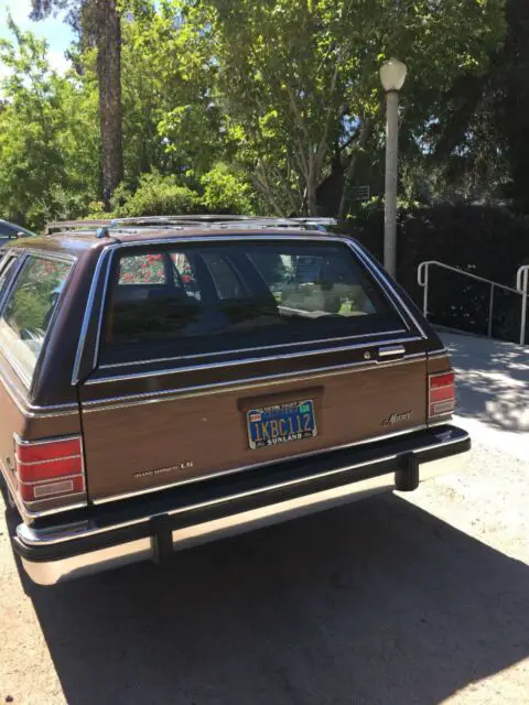 1984 MERCURY GRAND MARQUIS COLONY PARK LS STATION WAGON - Classic ...