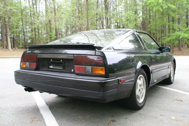 1985 NISSAN 300 ZX TURBO V6 Original T-bar Roof, Automatic, Black ...