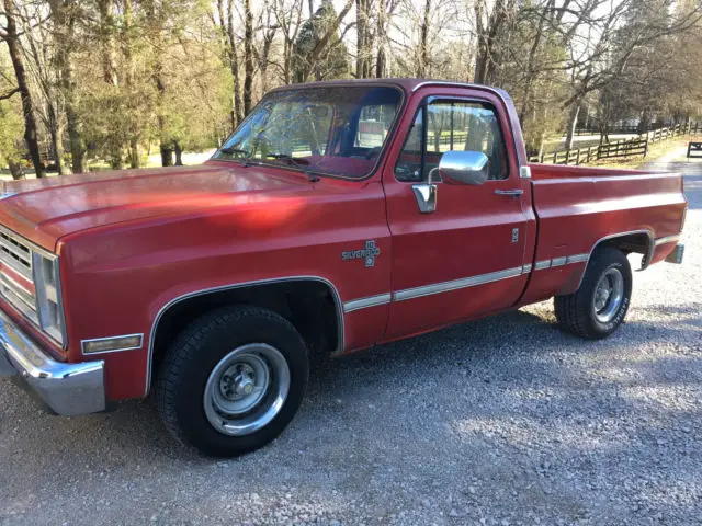 1986 Chevy C10 Silverado swb Nice Survivor - Classic Chevrolet C-10 ...