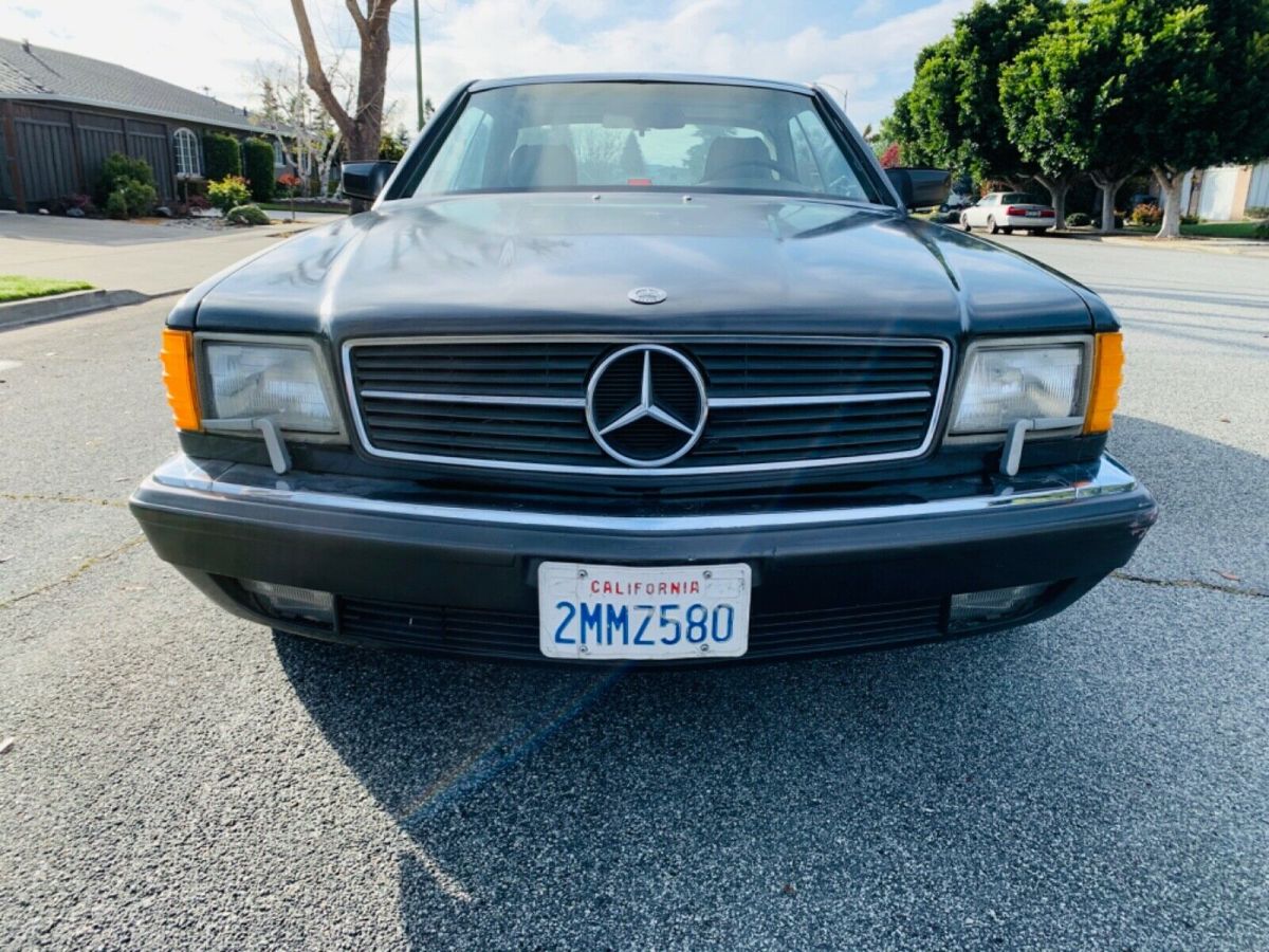 1986 Mercedes Benz 560 SEC, Charcoal Gray, Sunroof Coupe. FAST SHIPPING - Classic Mercedes-Benz ...
