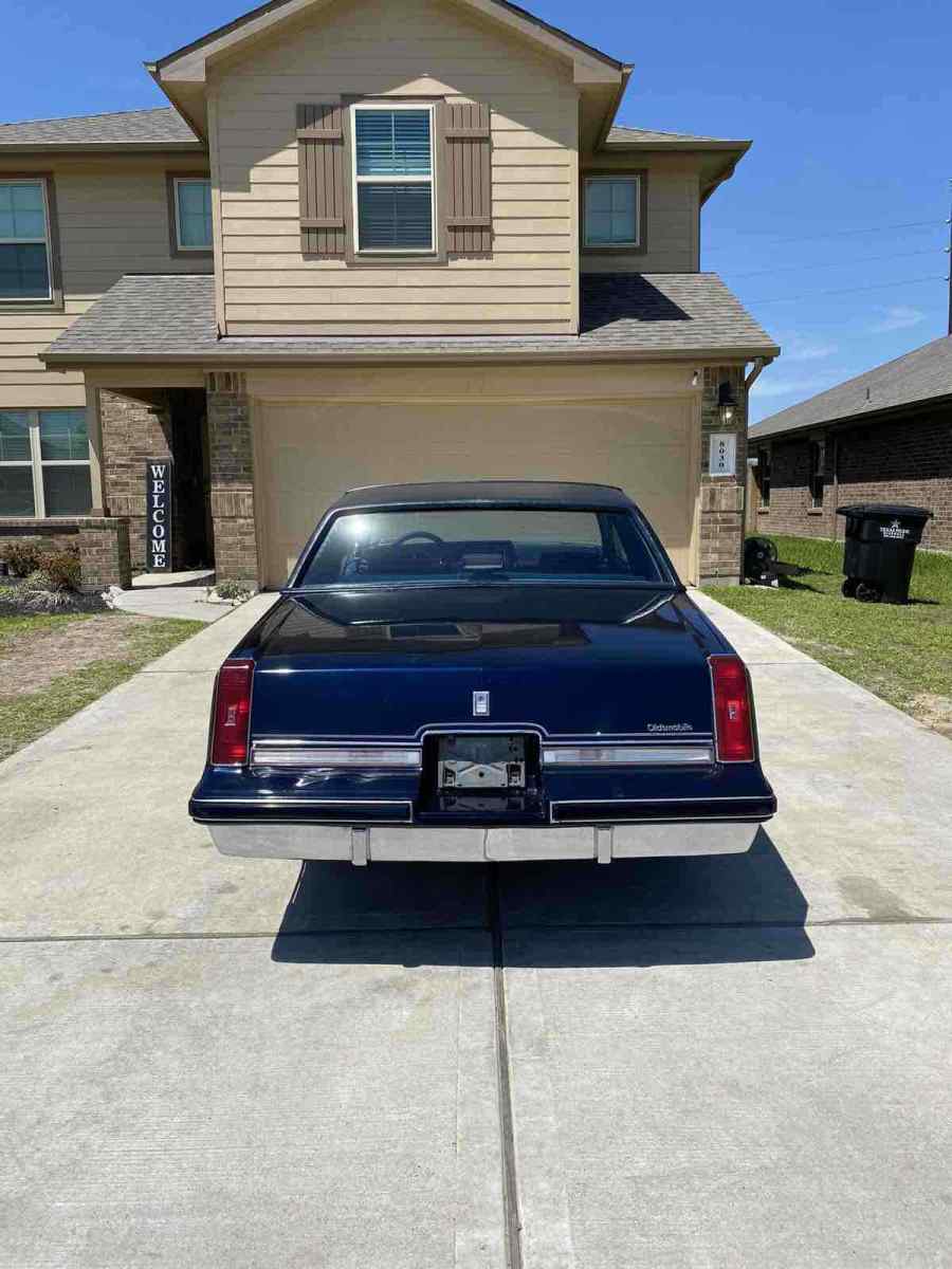 1986 Oldsmobile Cutlass Supreme Coupe Blue RWD Automatic BROUGHAM ...