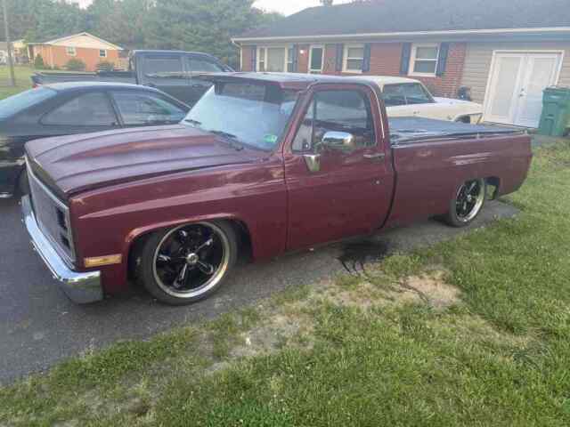 1987 Chevrolet R10 Pickup Red RWD Automatic - Classic Chevrolet R10 ...