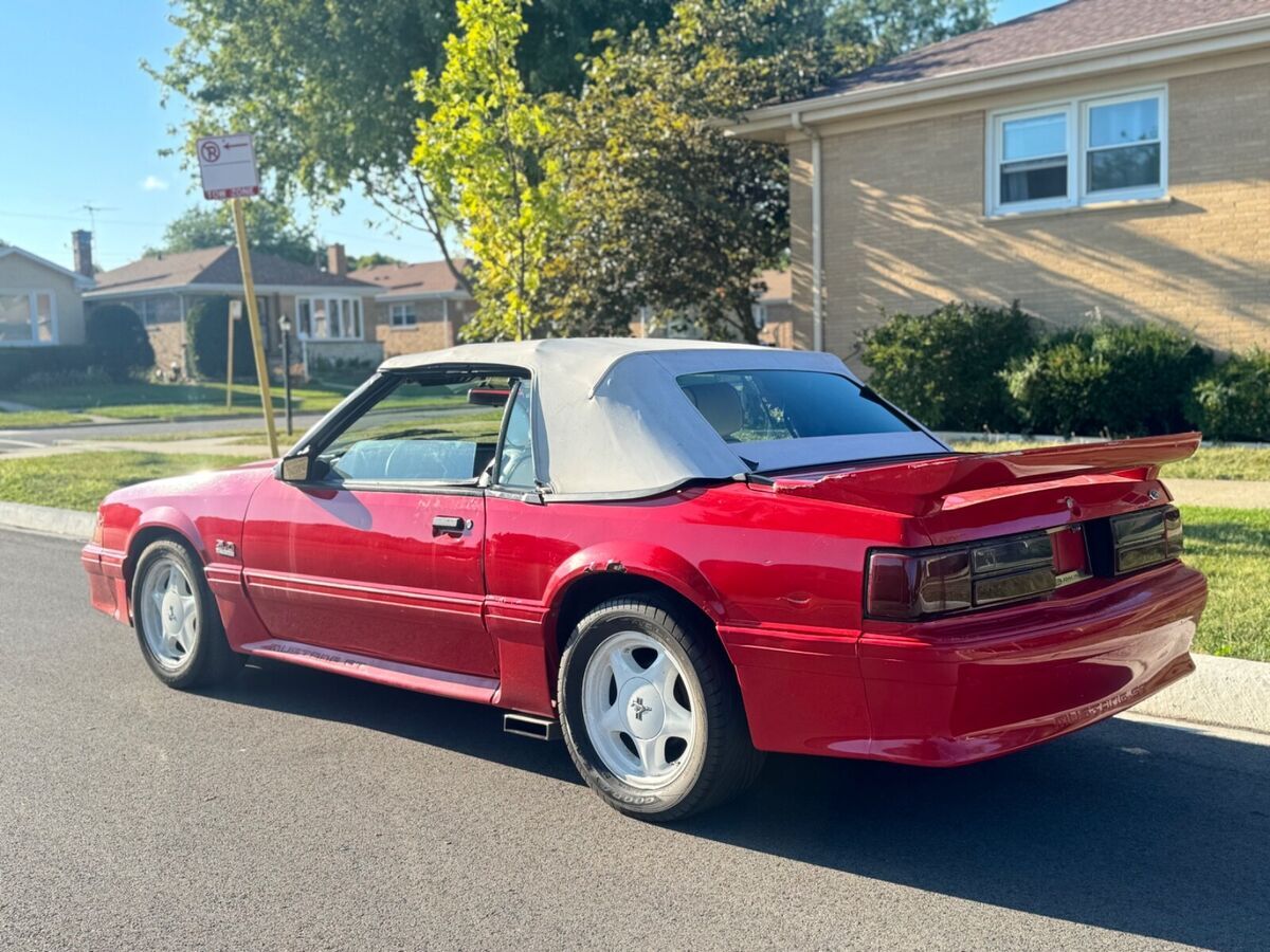 1987 mustang gt 5.0 5 speed manual transmission convertible Top