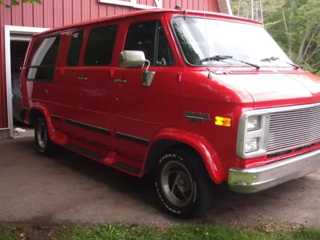 1988 CUSTOM CHEVY VAN - Classic Chevrolet G20 Van 1988 for sale