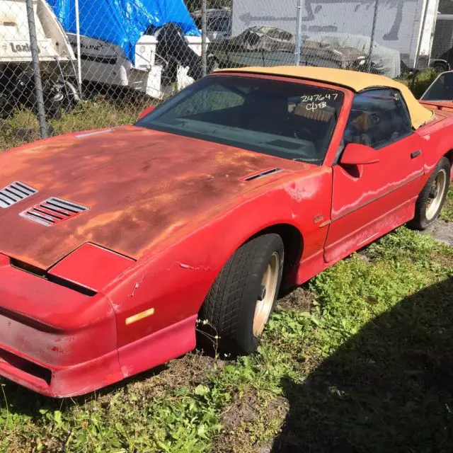 Pontiac Firebird 1989 Tuning