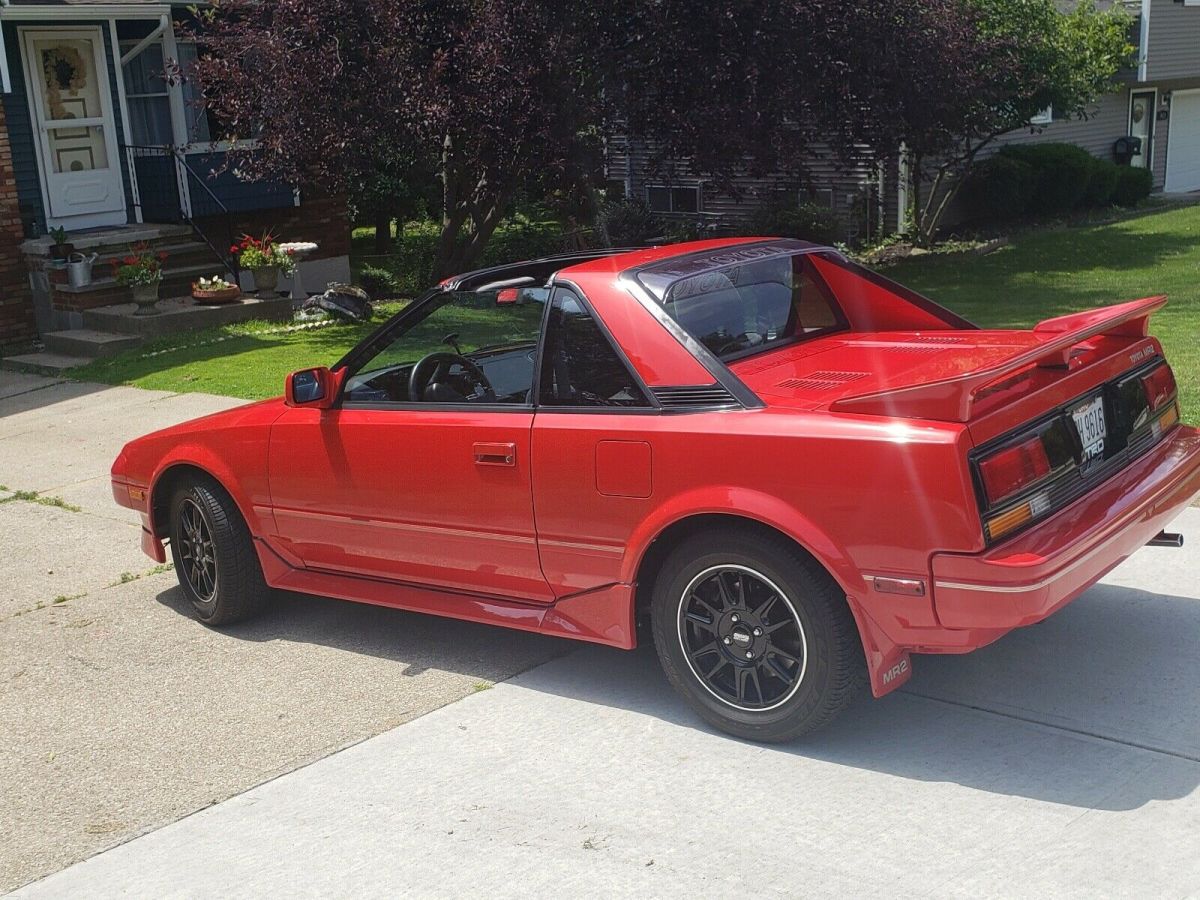 1989 Toyota MR2 Coupe Red RWD Manual T BAR Classic Toyota MR2 1989 1989 Toyota MR2 Coupe Red RWD Manual T BAR Classic Toyota MR2 1989