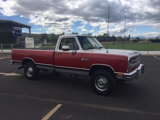 1990 Dodge Ram 3/4 Ton Cummins Diesal 4x4 - Classic Dodge Ram 2500 1990 ...