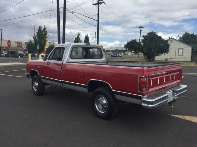 1990 Dodge Ram 3/4 Ton Cummins Diesal 4x4 - Classic Dodge Ram 2500 1990 ...