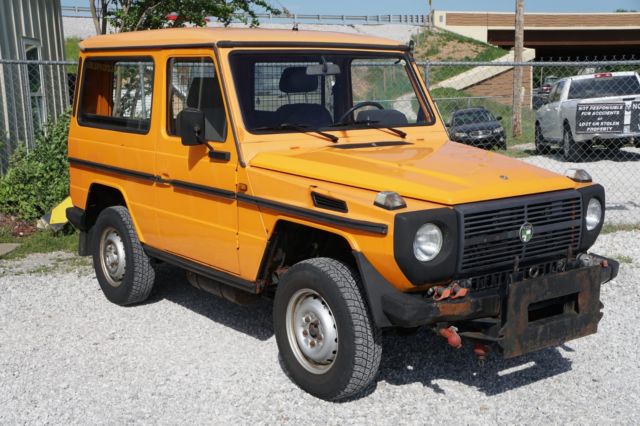 1990 Mercedes Puch G Wagon 230GE Hardtop SWB Worker ...
