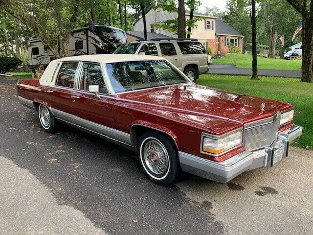 1991 Cadillac Fleetwood Brougham 5.7L V8 with Euro Molding - Classic ...