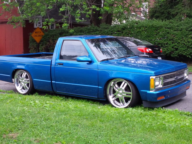 1992 S10 Custom Lowrider, Air Bagged, Dropped - Classic Chevrolet S-10 ...