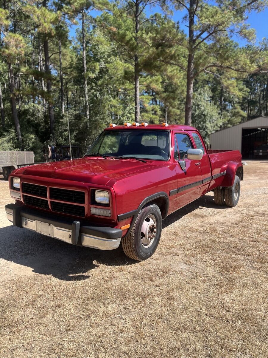 1993 Dodge D-Series Red D300 - Classic Dodge D-Series for sale