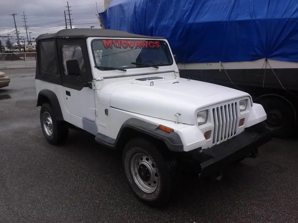 Wrangler YJ без дверей