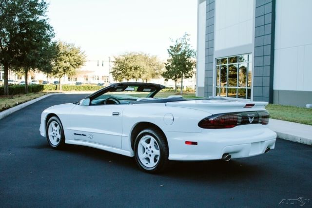 25th Anniversary Trans Am Outstanding 1 of 500 Convertibles - Classic ...