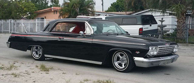 327 V8, Black With Red Interior, Lowered, Supreme Wheels - Classic ...