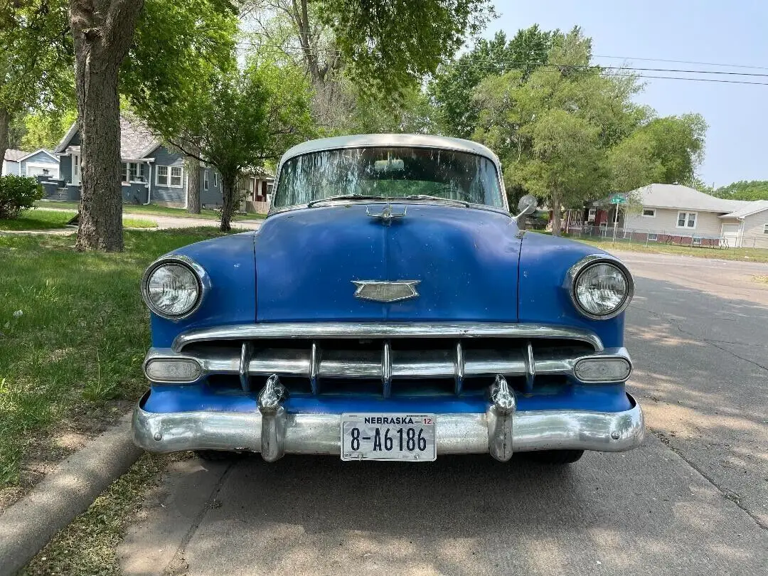 54 Chevy Bel air 4 door 216.5 cu in (3.5 L) - Classic Chevrolet Bel Air ...