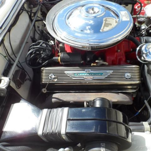 57 Ford T-Bird Thunderbird Leather Air Condition 312 V8 Power Steering ...