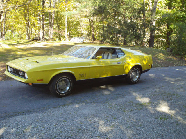 71 MUSTANG MACH1 351C 4v //7323 miles// - Classic Ford Mustang 1971 for ...