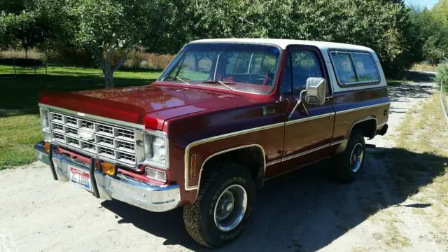 77 Chevrolet Blazer 1 Owner! - Classic Chevrolet Blazer 19770000 for sale