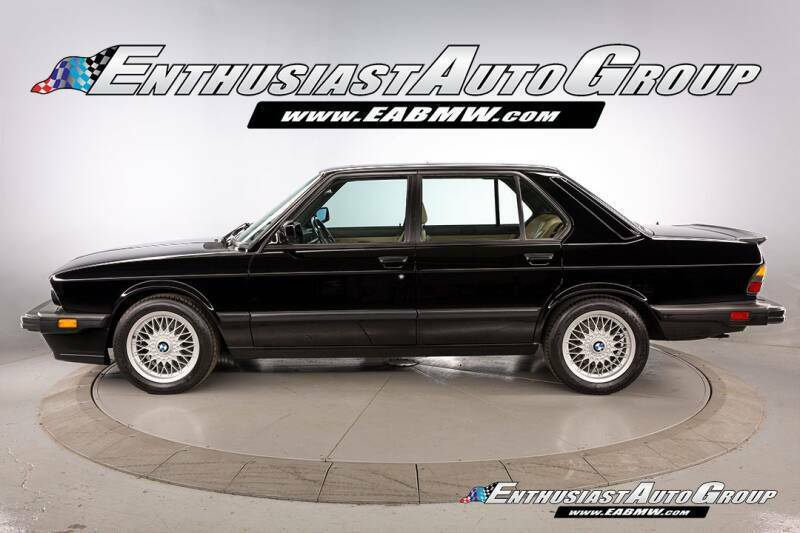 Black BMW M5 with 108835 Miles available now! Classic BMW M5 1988 for