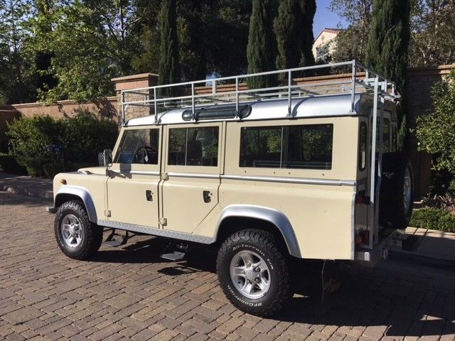 Land Rover Defender 110 with safari doors - Classic Land Rover Defender ...