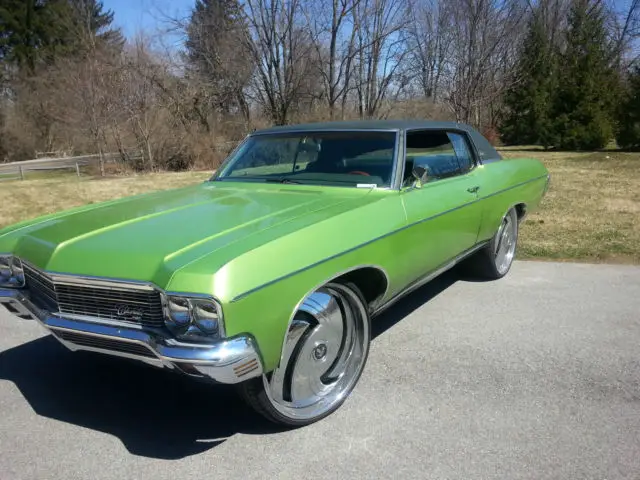 Like New 1970 Chevy Impala - Vinyl Top , Lime green exterier, 383 ...