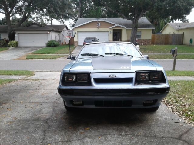 1989 Mustang Regatta Blue