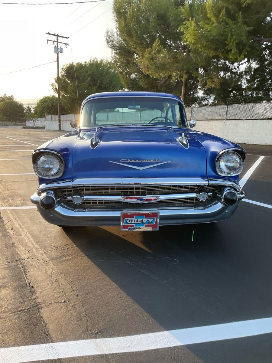 NO RESERVE 1957 Chevrolet Bel Air 210 2 Door Classic Chevrolet Bel