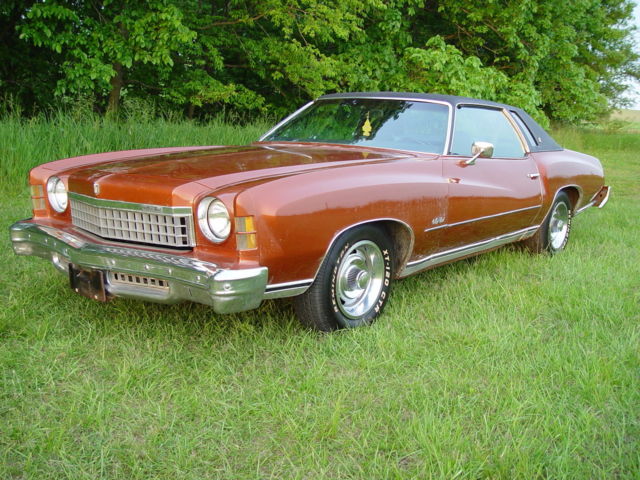 no reserve rare 1974 chevy monte carlo 454 2 owner 81k hot pro street rat rod