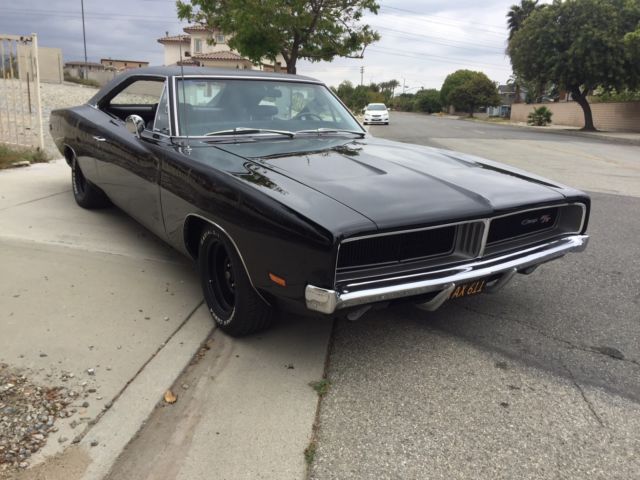 Triple Black 69 RT/SE Beautiful car - Classic Dodge Charger 1969 for sale