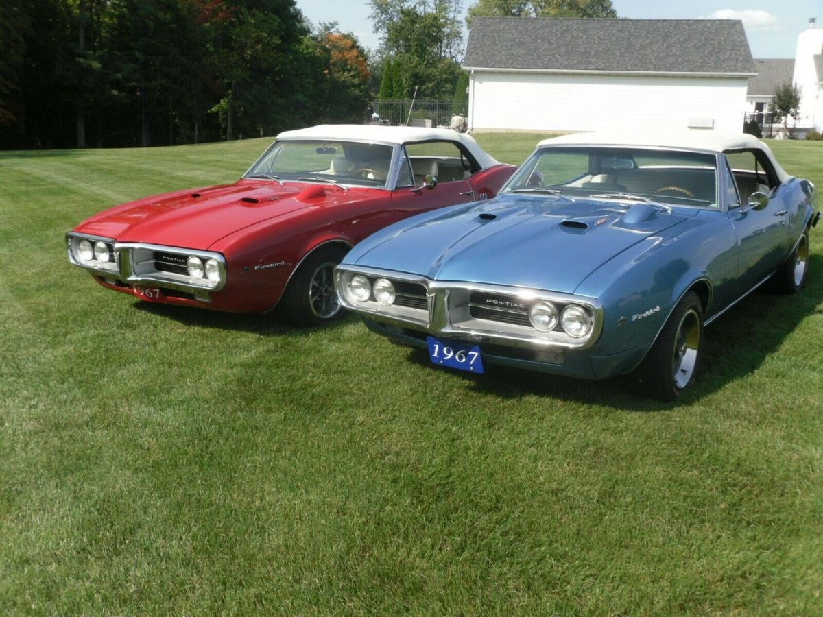 Two Firebird Convertibles Frame Off Restorations Classic 55272 | Hot ...